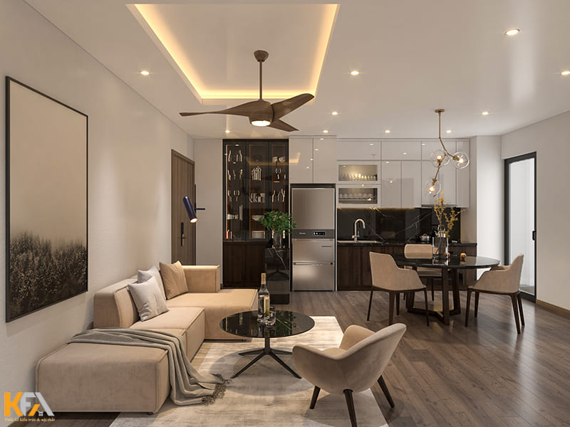 Ứng dụng phong cách thiết kế nội thất hiện đại cho những căn hộ nhỏ