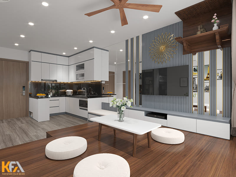 Định hình phong cách Nhật Bản với những chiếc ghế bệt tròn bọc nệm