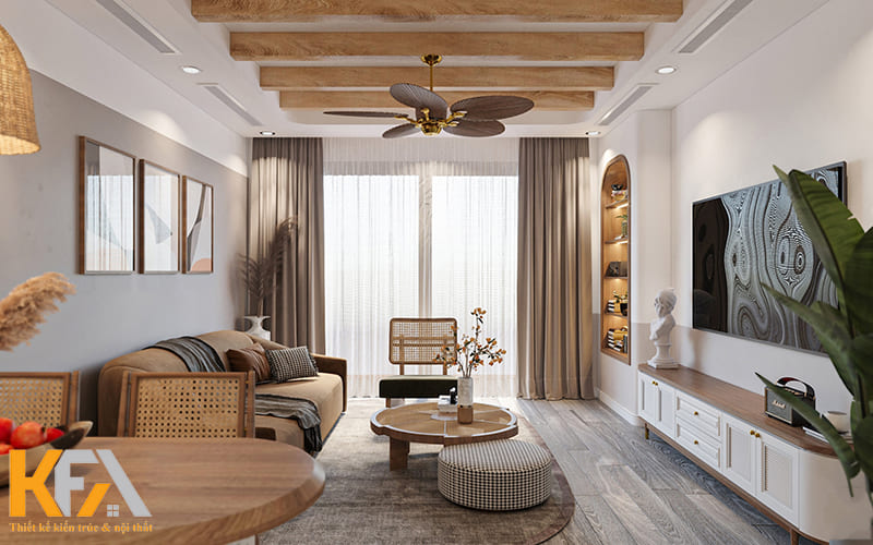 Đồ nội thất được làm từ các chất liệu tự nhiên, truyền thống và thân thiện với môi trường