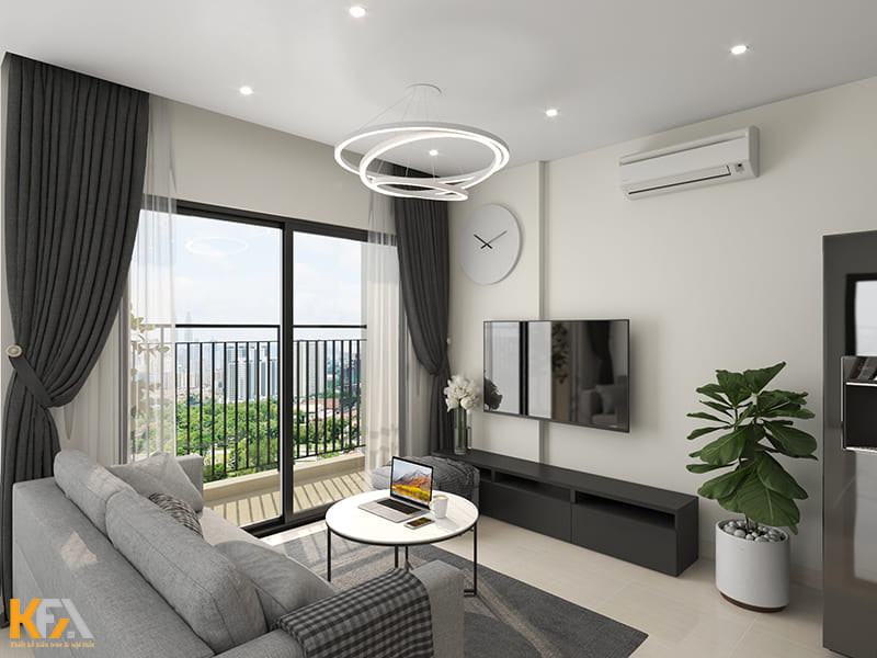 Cách bài trí khoa học cùng nội thất đơn giản giúp phòng khách rộng rãi hơn