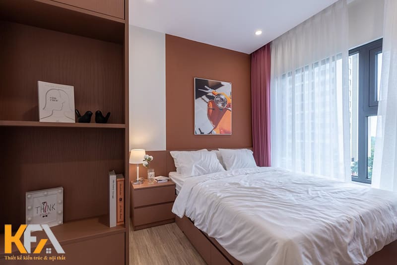 Sự kết hợp của những tone màu đối lập tạo nên cái nhìn có chiều sâu