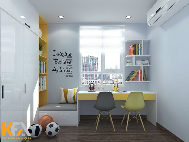 Tối ưu ánh sáng tự nhiên giúp tạo ra một môi trường thuận lợi cho sự phát triển của bé