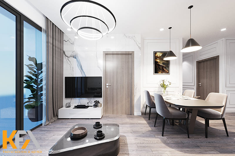 Nội thất được bố trí khoa học, các lối đi được đảm bảo thông thoáng thuận tiện cho quá trình di chuyển