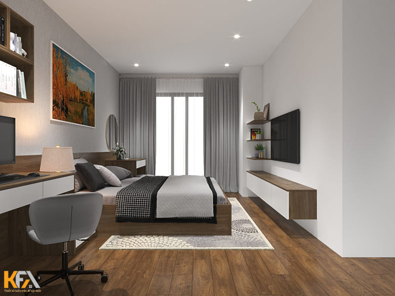 Tranh treo tường và thảm trải sàn là những đồ vật trang trí phổ biến nhất