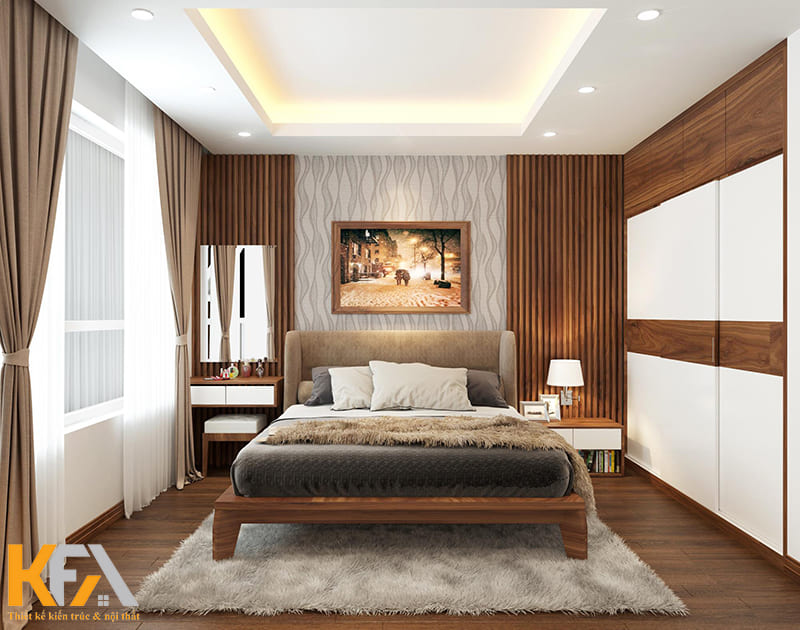 Nội thất phòng ngủ bằng gỗ tự nhiên cao cấp