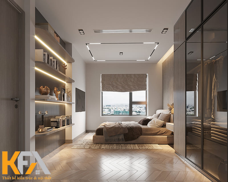 Sự tinh tế toát lên từ những đường nét uyển chuyển và chất liệu nội thất cao cấp