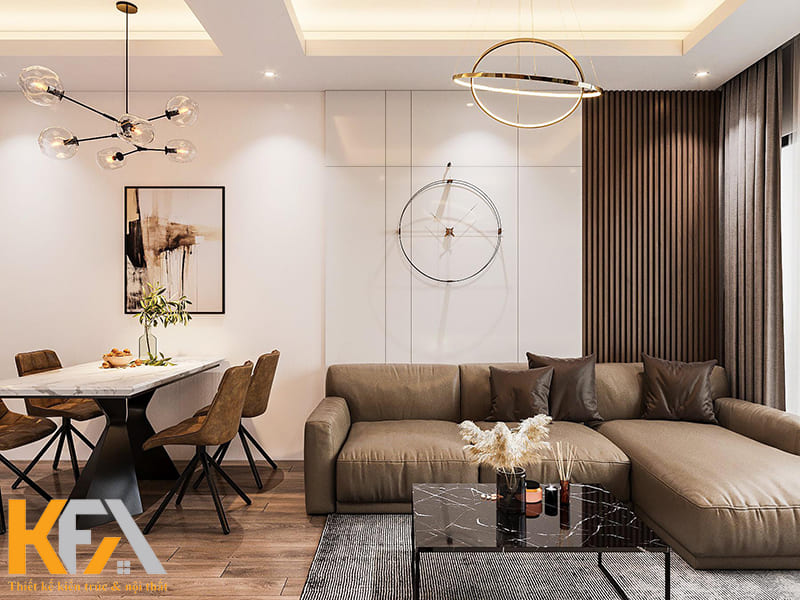 Chiếc đồng hồ độc đáo, lạ mắt tăng thẩm mỹ cho phòng khách