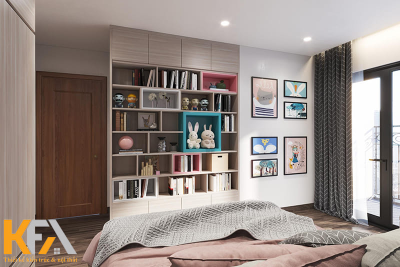 Tủ kịch trần đa năng với sức chứa lớn