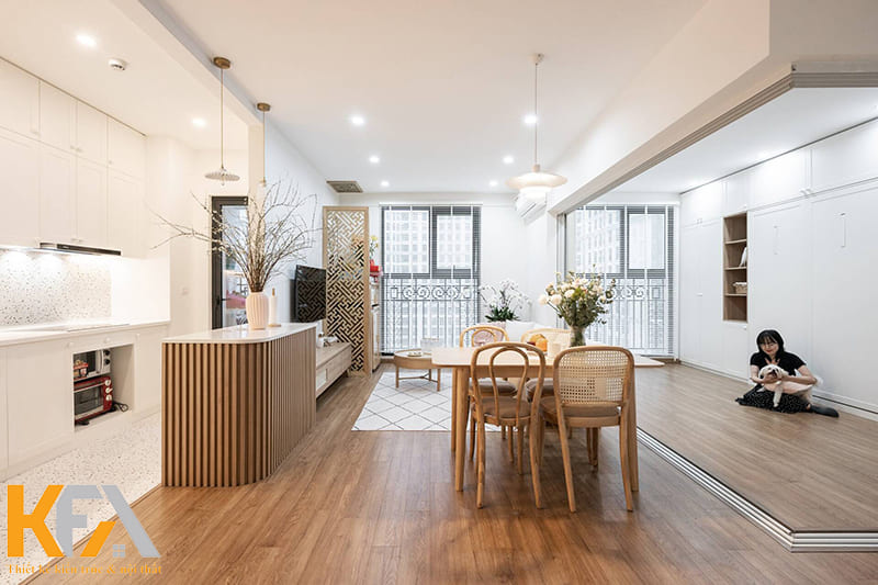 Thiết kế nội thất căn hộ thông minh là xu hướng đang được các gia đình trẻ hướng đến