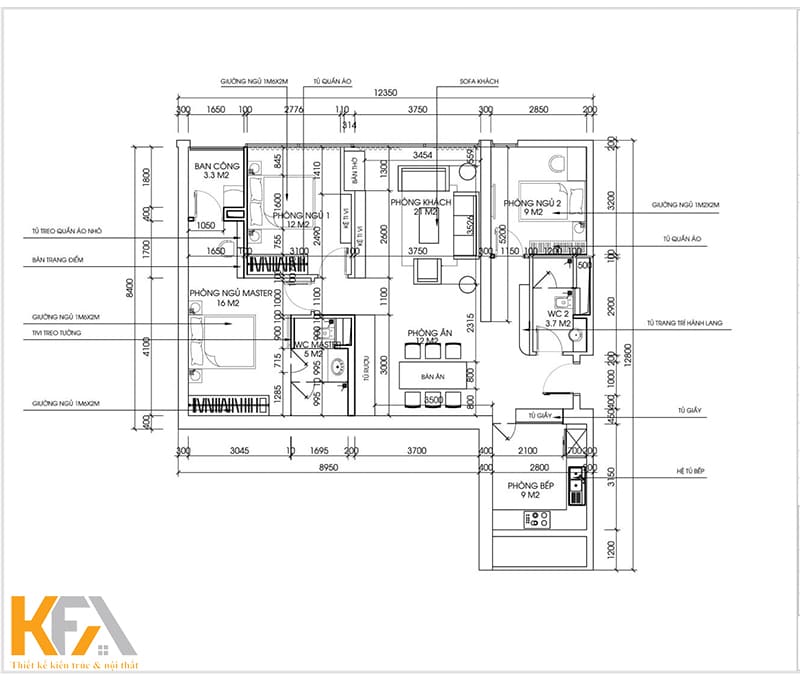 Để đọc được bản vẽ, các gia chủ cần nắm được những thống số, kí hiệu cơ bản