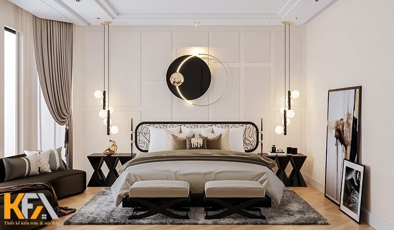 Phòng ngủ được thiết kế tùy thuộc vào sở thích của gia chủ