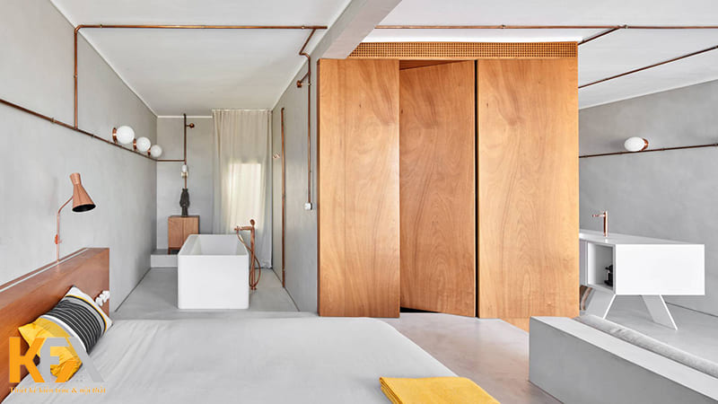 Căn hộ Studio phong cách tối giản