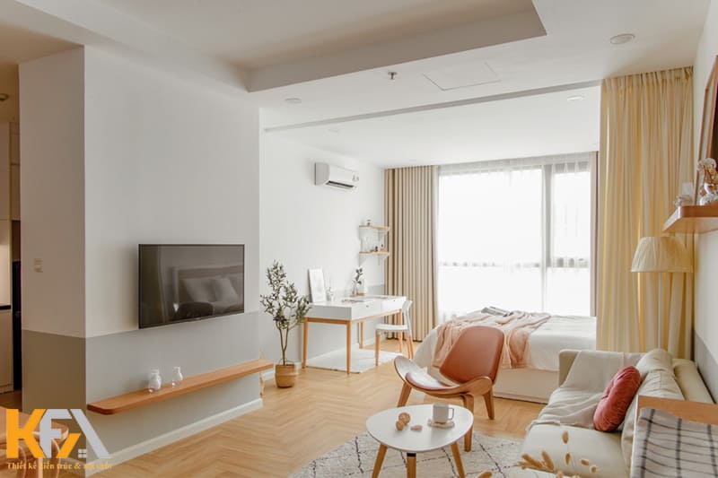 Gia chủ có thể thỏa sức sáng tạo cho các căn hộ 40m2