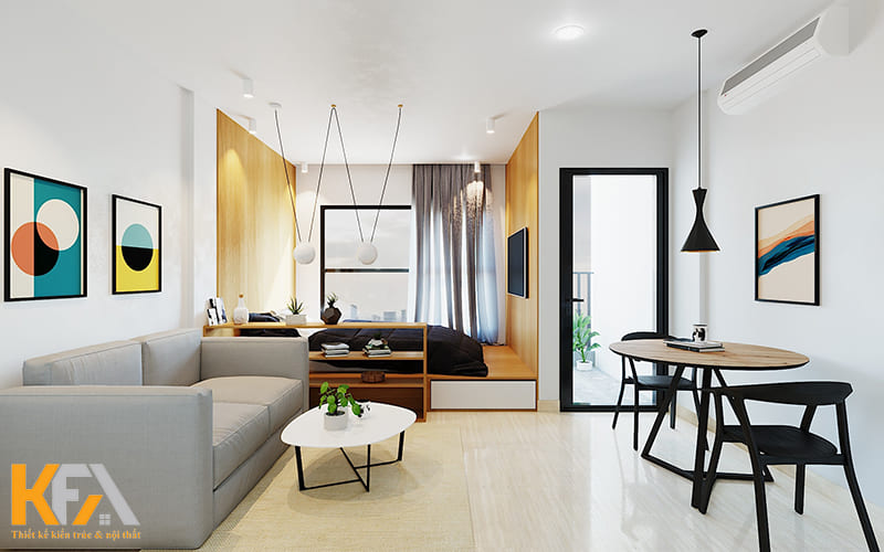 Các căn hộ Studio diện tích nhỏ tại Vinhomes hiện đại được nhiều người lựa chọn 