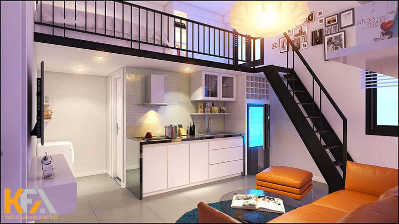 Thiết kế gác xép giúp tối ưu không gian một cách triệt để