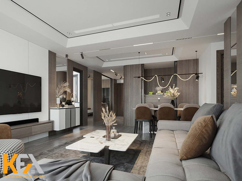 Phân chia không gian sống để đảm bảo tiện nghi và thẩm mỹ