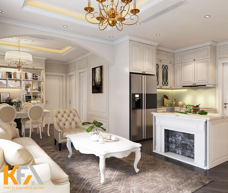 Thiết kế nội thất chung cư 2 phòng ngủ ấn tượng và tiện nghi là vấn đề đang được nhiều người quan tâm