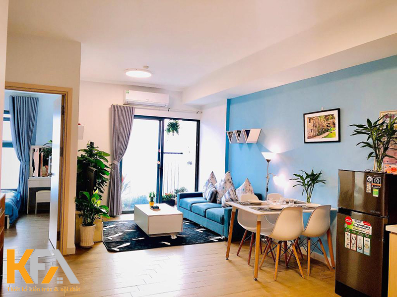 Mẫu nội thất chung cư 50m2 đẹp, hiện đại nhất