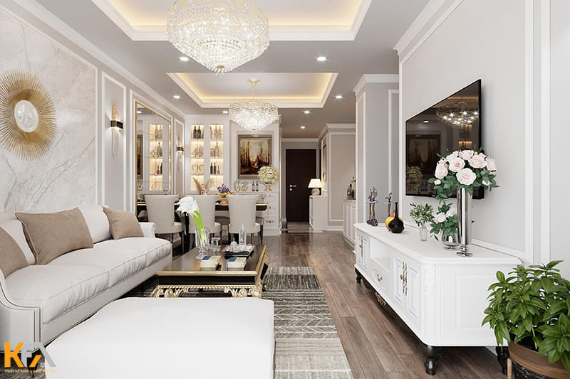 Đơn vị thiết kế thi công nội thất chưng cư uy tín tại Hà Nội
