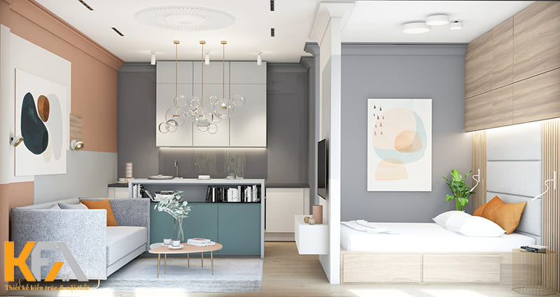 Thiết kế nội thất căn hộ chung cư 40m2 cần đến các kiến trúc sư có kinh nghiệm và chuyên môn cao