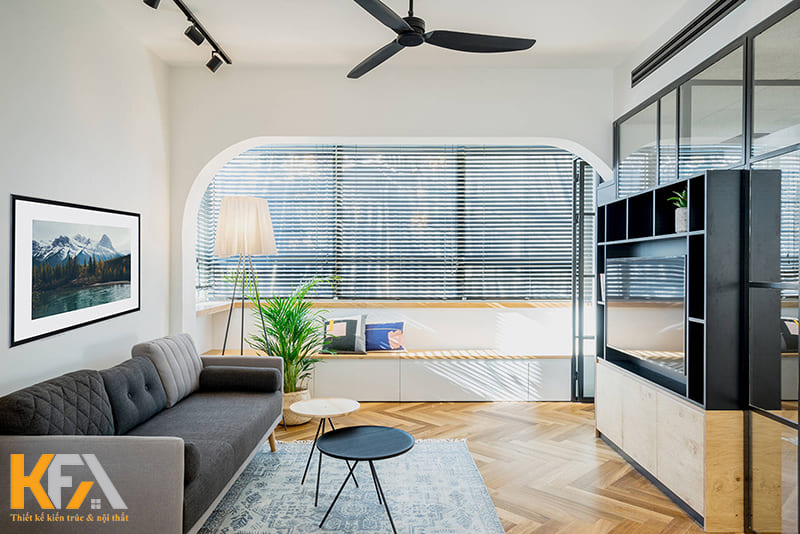 Phòng khách vừa là không gian sinh hoạt chung, vừa là nơi tiếp đón khách