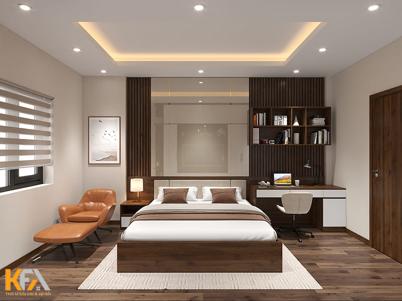 Thiết kế nội thất phòng ngủ bố mẹ