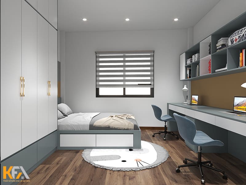 Thiết kế nội thất phòng ngủ trẻ em