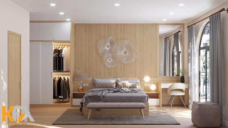 Các mẫu phòng ngủ chung cư cao cấp sẽ có giá thi công cao hơn rất nhiều các thiết kế đại trà