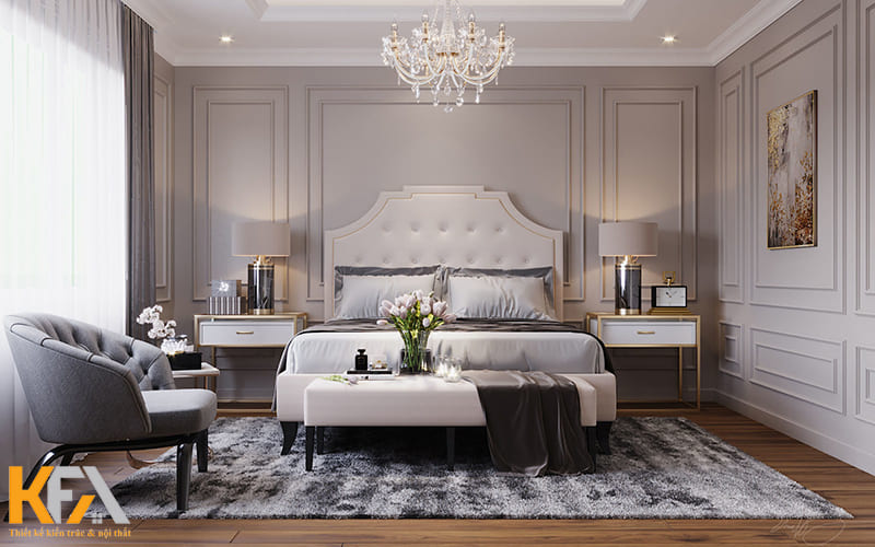 Các thiết kế đèn chùm là điểm nhấn chính phong cách tân cổ điển