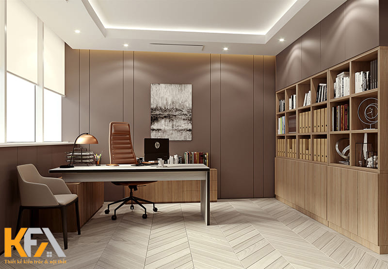 Phòng lãnh đạo phải thể hiện được đẳng cấp của người đứng đầu