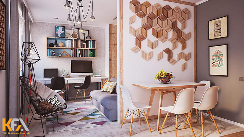 Căn hộ chung cư mini được các bạn trẻ độc thân hoặc các cặp vợ chồng son yêu thích