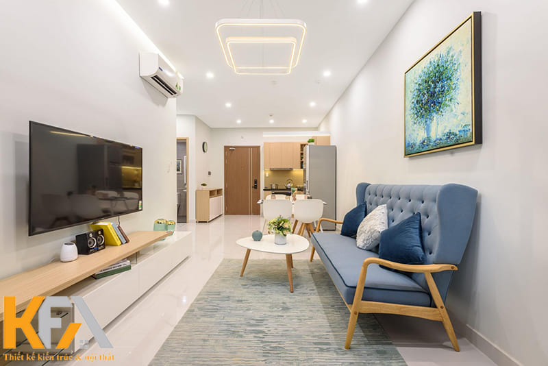 Nội thất đơn giản những vẫn đảm bảo được công năng cho căn nhà