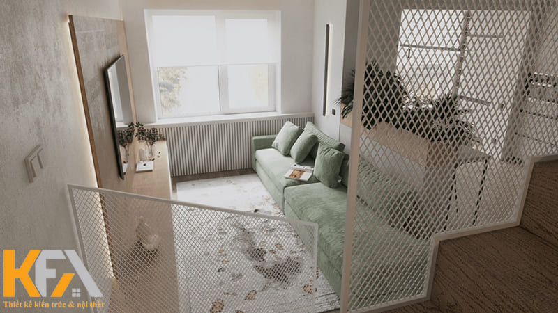 Dù thiết kế thế nào, phòng khách cũng không nên nhỏ hơn 12m2