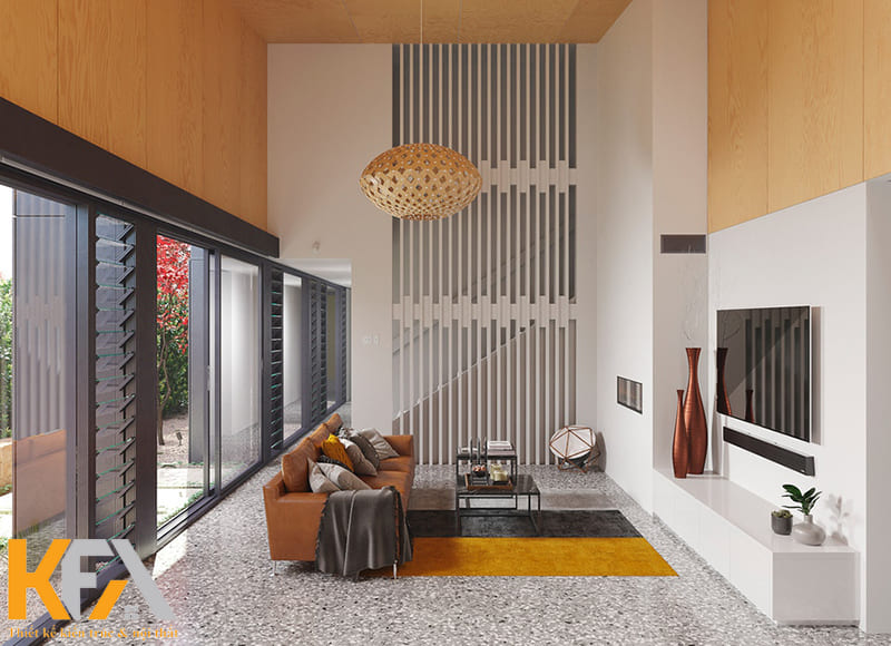 Phòng khách diện tích 4m dành cho những ngôi nhà có diện từ 30m2 đến 40m2