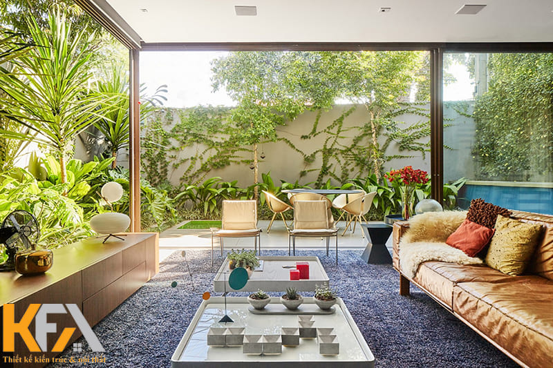 Cây cối giúp điều hòa môi trường sống của bạn và các thành viên trong gia đình