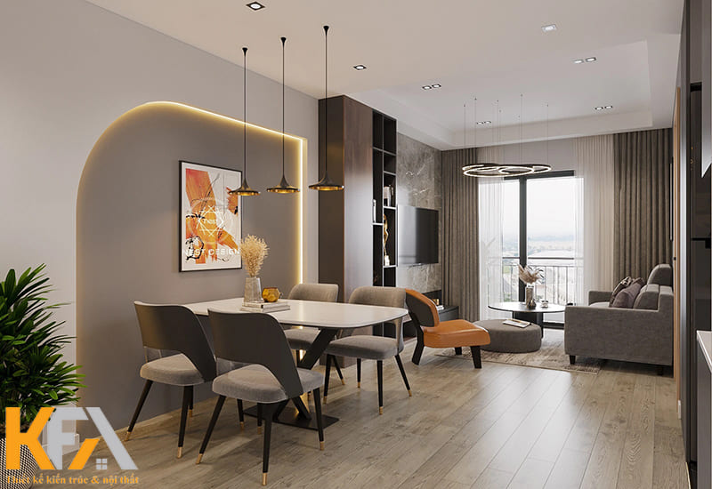 Bố trí cửa kính ban công chung cư là lựa chọn tối ưu của nhiều gia đình