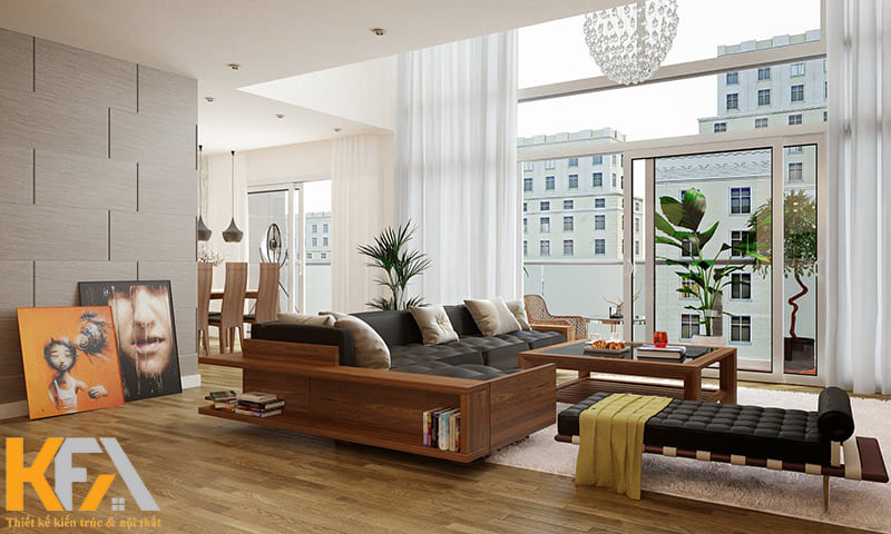 Dễ dàng ngắm nhìn thiên nhiên, cảnh vật qua ô cửa kính