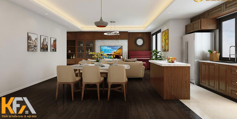 Vị trí nội thất phải được cân nhắc một cách tỉ mỉ, đặc biệt là vị trí của bàn thờ