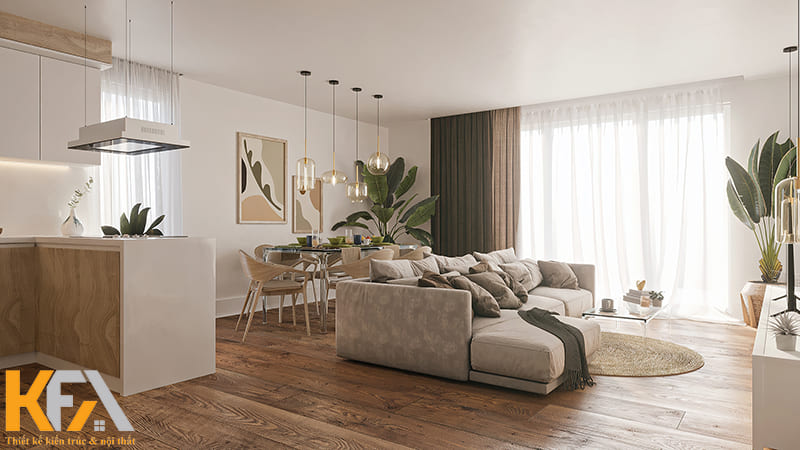 Không gian chung cư nhỏ hẹp nên đây là ý tưởng được đánh giá là vô cùng hữu ích