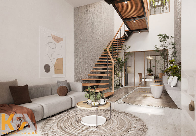 Xu hướng thiết kế không gian mở đang được nhiều người ưa chuộng tại nhà ống