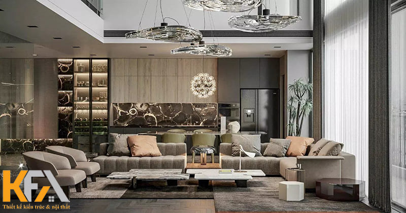Phong cách thiết kế nội thất Luxury là một trong những cách bố trí không gian được giới thượng lưu yêu thích nhất
