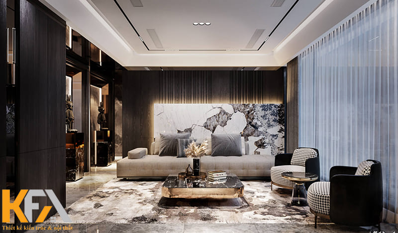 Thiết kế phòng khách đẹp, sang trọng cũng là một trong những cách để gia chủ thể hiện đẳng cấp của mình