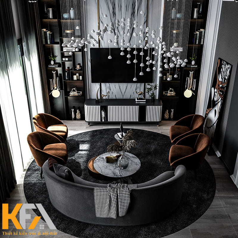 Mỗi vị khách đến nhà sẽ phải choáng ngợp trước vẻ đẹp của không gian sống này