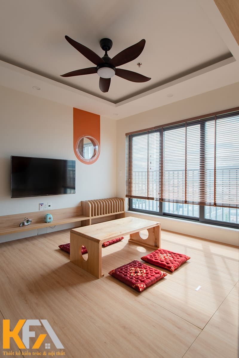 Nội thất được bố trí chỉnh chu, coi trọng lễ nghĩa
