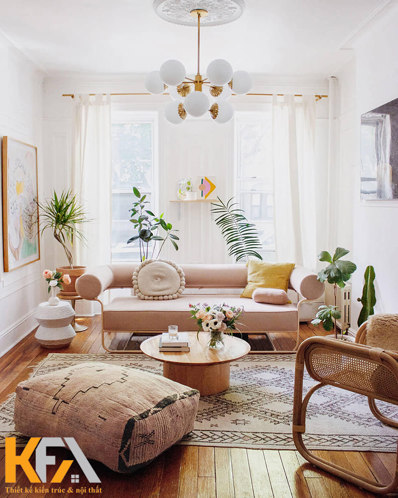 Vẻ đẹp trẻ trung và đầy sức sống của căn hộ nhỏ dành cho gia chủ trẻ