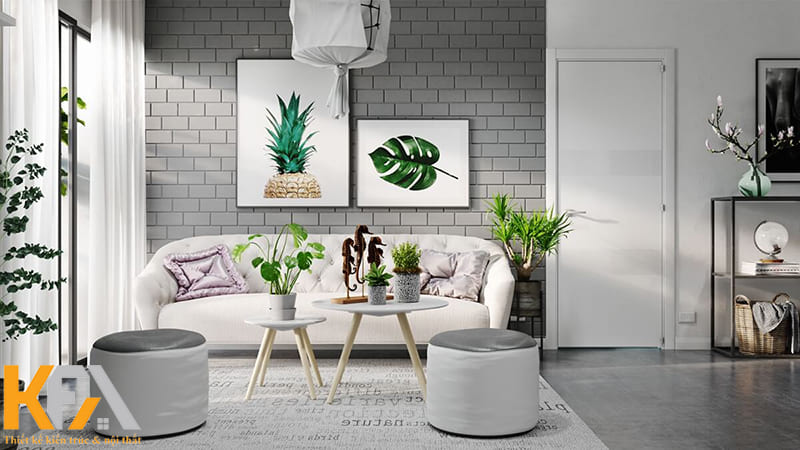 Thiết kế phòng khách nhỏ không khó vì đã có KFA lo