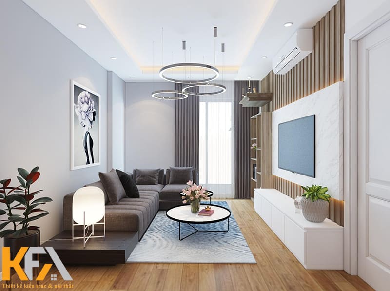 Phong cách hiện đại là lựa chọn hàng đầu khi thiết kế các không gian nhỏ