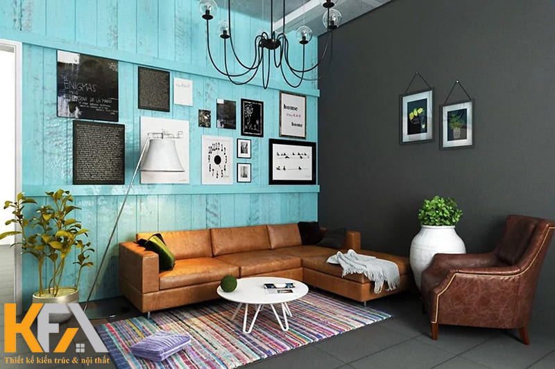 Màu sắc chính là yếu tố đầu tiên bạn nên quan tâm khi muốn ứng dụng phong cách Vintage