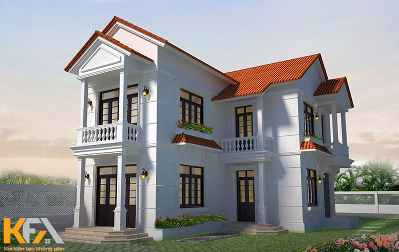 Có thể sở hữu một mẫu nhà 2 tầng đẹp với chi phí 700 triệu hay không?