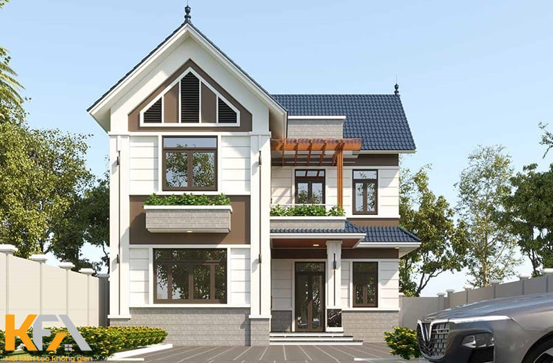 Nhà mái Thái được du nhập vào Việt Nam và trở thành làn sóng kiến trúc được yêu thích nhất nhì hiện nay